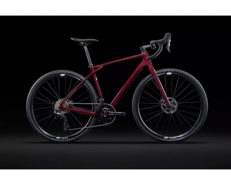 Vélo Gravel Unisexe CROSSHILL CF 6.0 Rouge Rubis