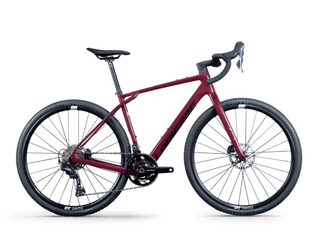 Vélo Gravel Unisexe CROSSHILL CF 6.0 Rouge Rubis