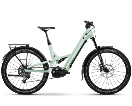 VTT électrique tout suspendu Unisexe E-EXPLORER FS 7.6 LOW Vert Menthe