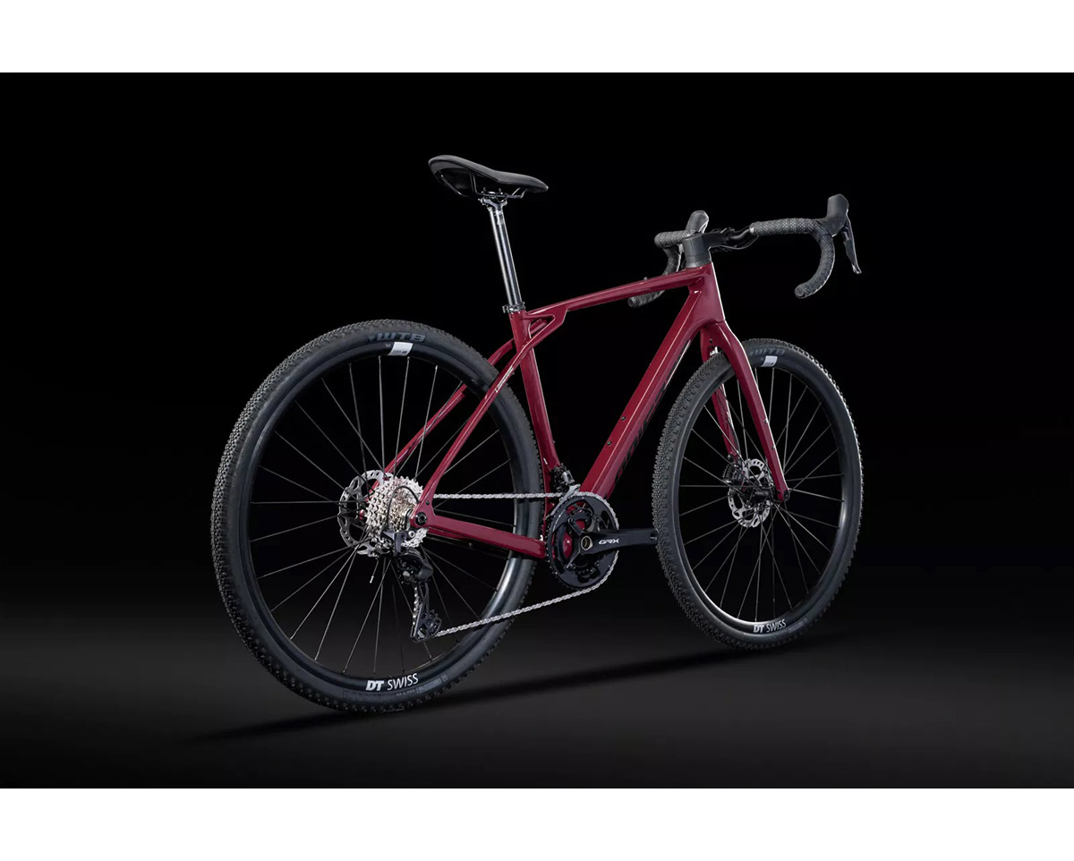 Vélo Gravel Unisexe CROSSHILL CF 6.0 Rouge Rubis