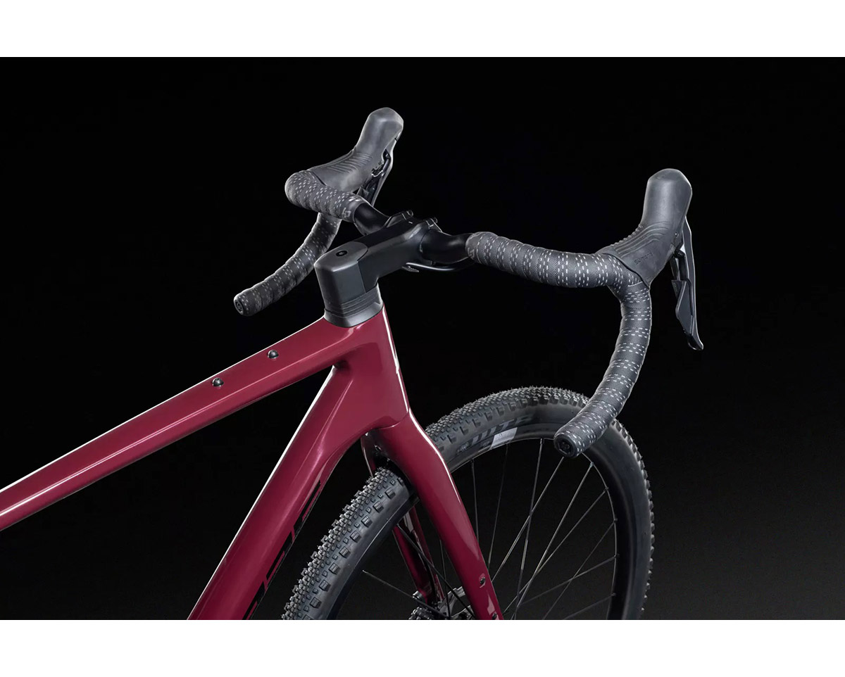 Vélo Gravel Unisexe CROSSHILL CF 6.0 Rouge Rubis
