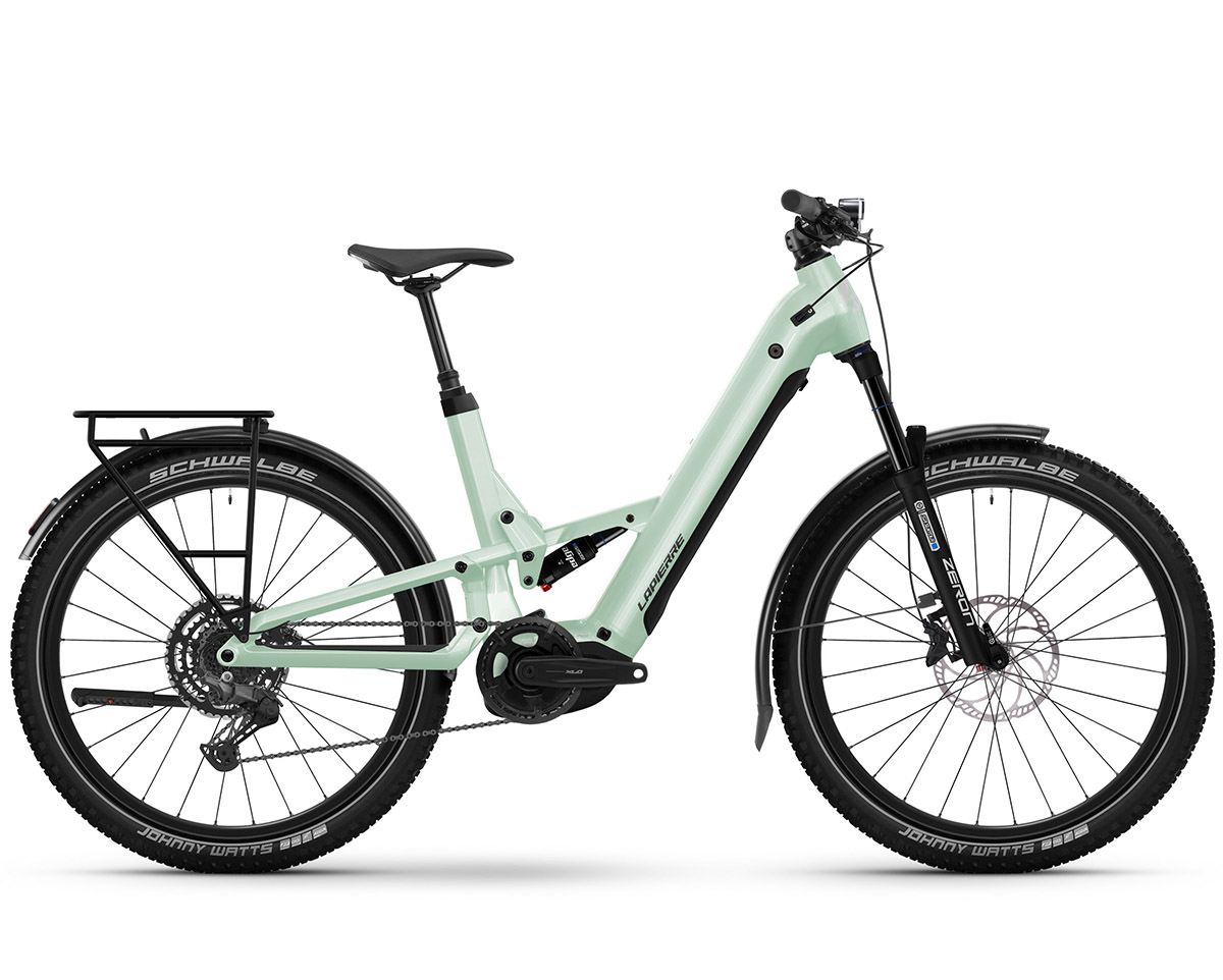 VTT électrique tout suspendu Unisexe E-EXPLORER FS 7.6 LOW Vert Menthe
